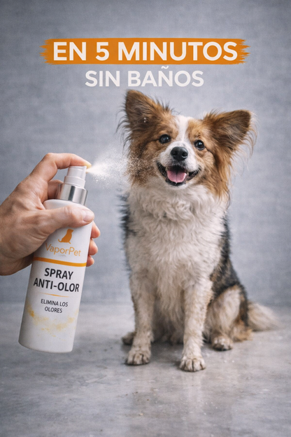Kit adiós al mal olor de tu perro en minutos — Sin baños